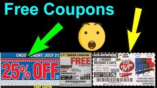 25% OFF + Free Coupons||Harbor Freight