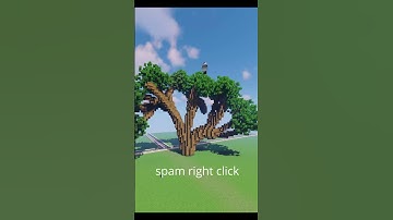 World Edit : build big tree less than 10min [part 2]