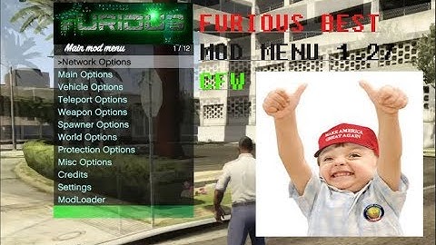 FURIOUS SPRX MOD MENU(GTA 5 PS3 1.27) PREORDER NOW!!