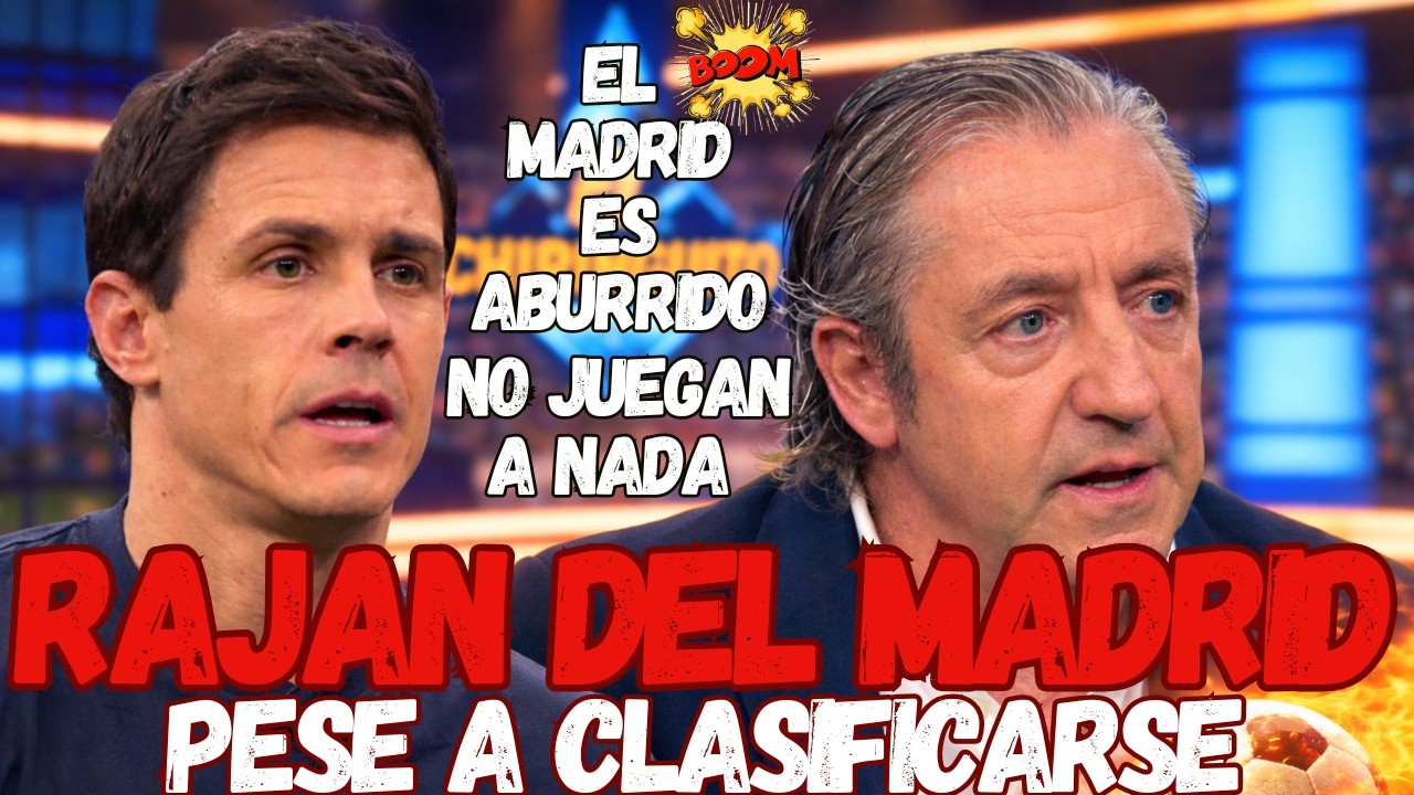 💥EL MADRID ABURRE, NO JUEGAN A NADA💥RAJADA GORDA DEL CHIRINGUITO CONTRA EL MADRID