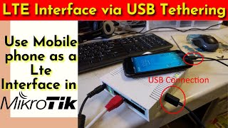 How to Use Mobile Phone Tethering as a Modem in Mikrotik & share the Internet on Local Area | iTinfo screenshot 4