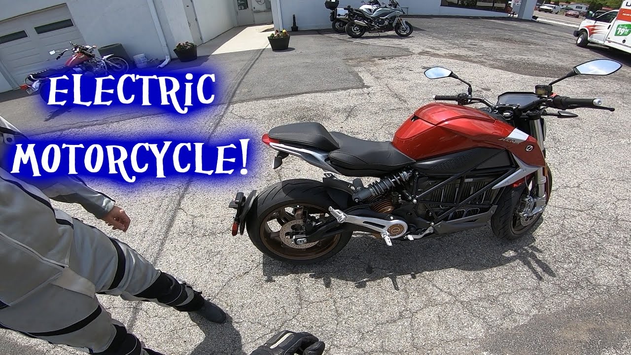 Electric Motorcycle Test Ride