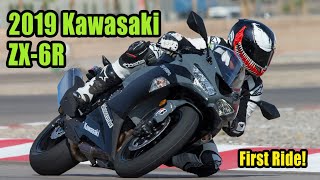 2019 Kawasaki ZX 6R Review - First Ride