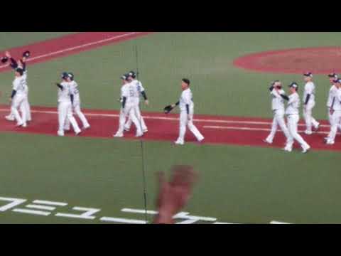 埼玉西武ライオンズ ホーム最終戦セレモニー   松坂大輔いました!!!