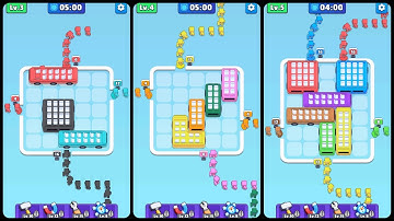 Color Bus Jam: Block Puzzle Mobile Game | Gameplay Android