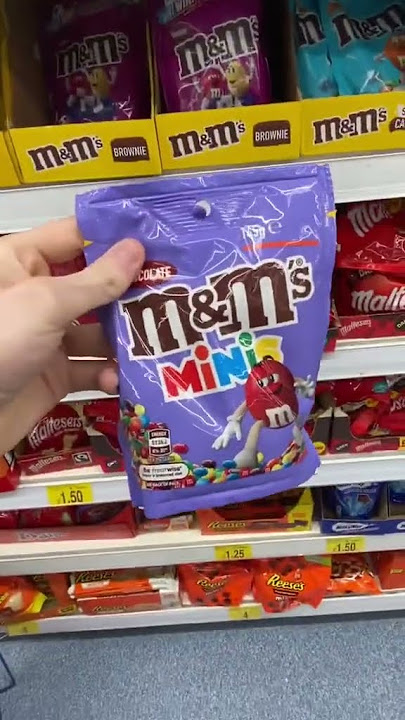 Why Mini M&Ms are better than regular M&Ms 