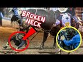 Jb mauney career ending injury | jb mauney broken neck video - jb houston rodeo injury - jb mauney