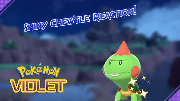 Shiny Chewtle Reaction! Pokemon Scarlet/Violet Stream Highlight