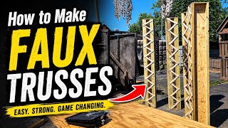 How to Build Rusted Trusses Part 1! Parade Float Build 2026!