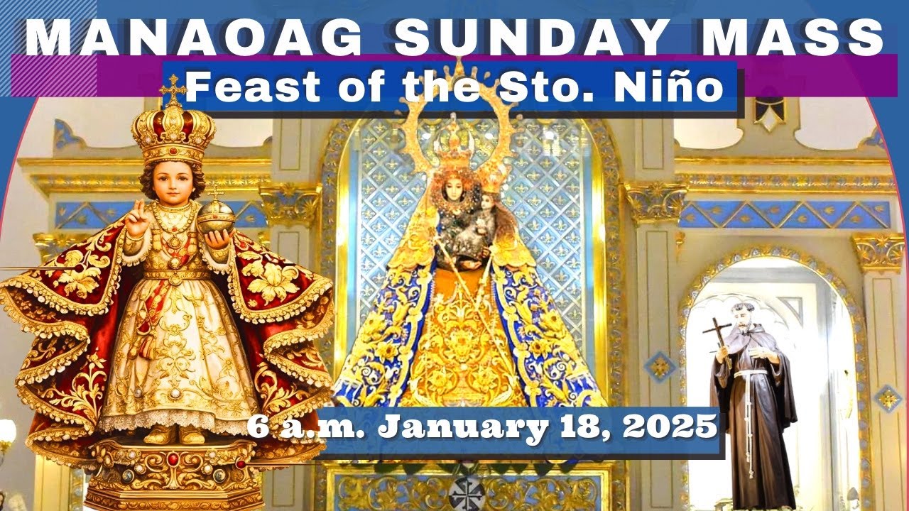 SUNDAY MASS TODAY at OUR LADY OF MANAOAG CHURCH Live  6:00 A.M.  January 18,  2026