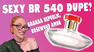 BANANA REPUBLIC ROSEWOOD AMOR FRAGRANCE REVIEW - Designer Perfume or Another Baccarat Rouge Dupe