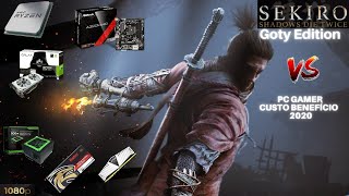 Teste Pc Gamer Custo Benefício 2020 - SEKIRO: SHADOWS DIE TWICE - GOTY Edition 1080p 60Fps No máximo