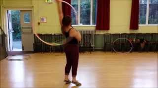 Tamzin - elbow to neck barrel roll hula hoop tutorial