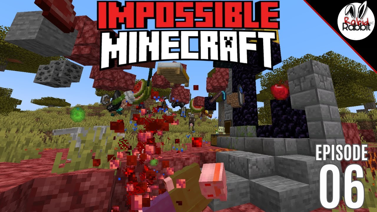 Exploring the World in the HARDEST Minecraft Challenge! | Impossible ...