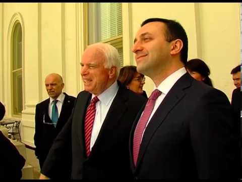 შეხვედრა სენატორ ჯონ მაკკეინთან