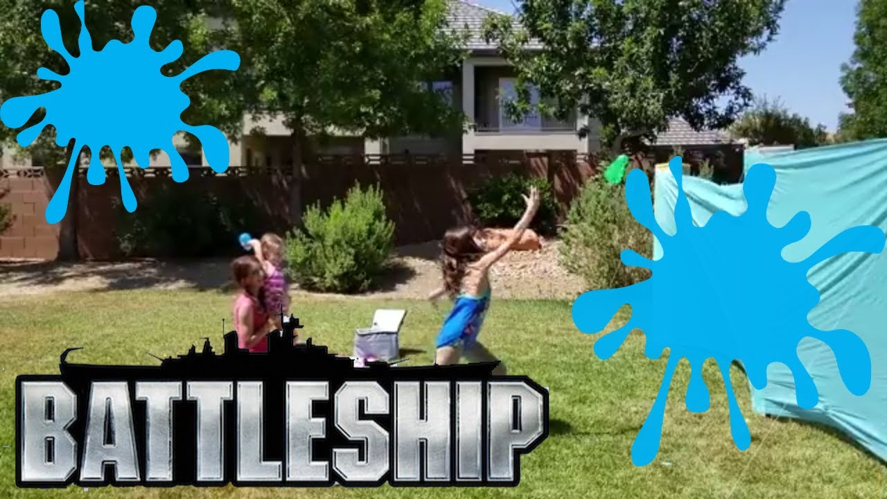 Battleship Game In Real Life Water Balloon Edition! YouTube