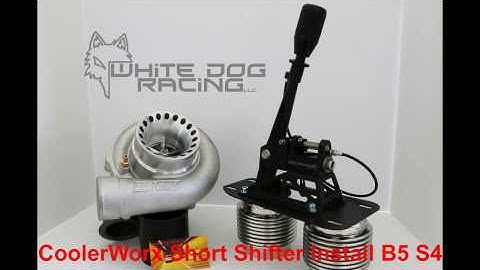 CoolerWorx Shifter Install B5 S4 1080