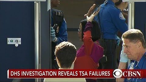 TSA security failures revealed