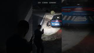 State Trooper vs Two Pitbulls... Doesn't End Well  #gta #fivem #fivemclips #gtarp #fivemrp