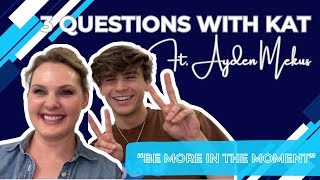 3 Questions With Kat Ft. Dhar Mann Actor Ayden Mekus