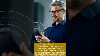 Evaluating Supplier Performance