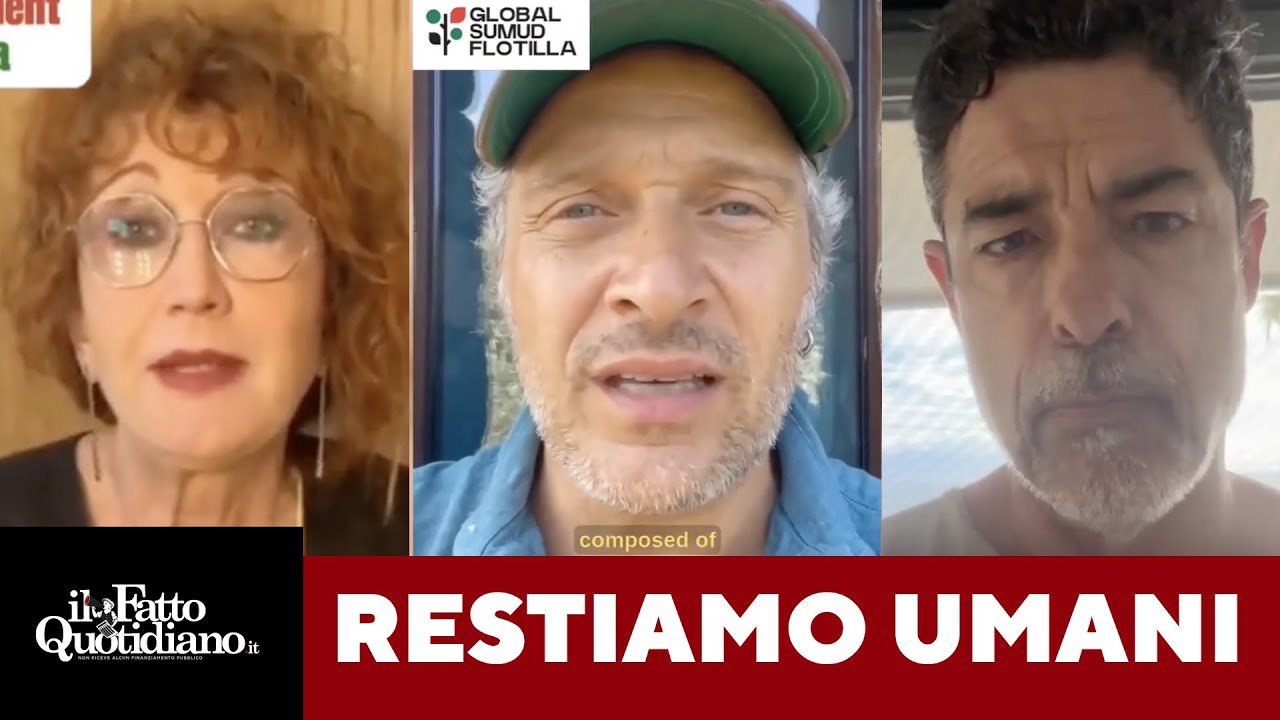 Da Gassmann a Mannoia. I big di musica e arte sostengono la Global Sumud Flotilla: “Restiamo Umani”