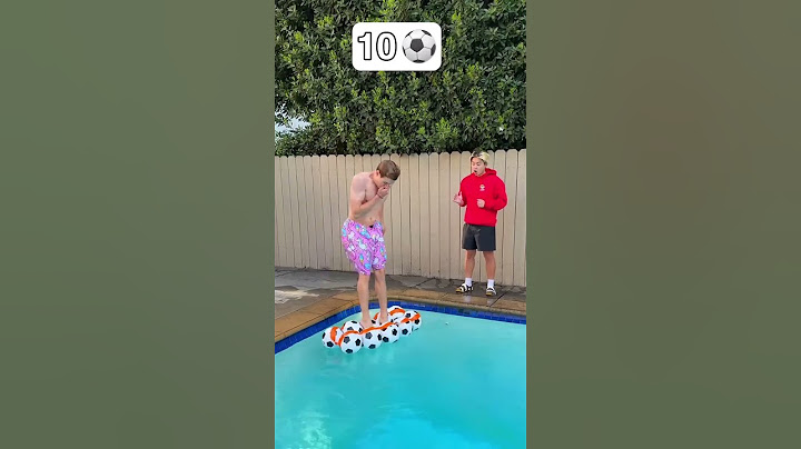 How Many Balls Can Stop Him from Drowning