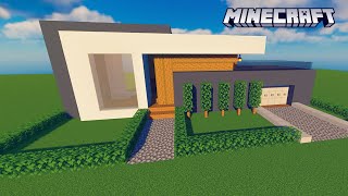 How to Build the Modern House. Amazing house in the style of Hi-Tech in MINECRAFT.