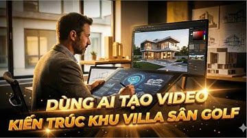 AI KIẾN TRÚC - HƯỚNG DẪN DÙNG AI TẠO VIDEO KIẾN TRÚC KHU VILLA