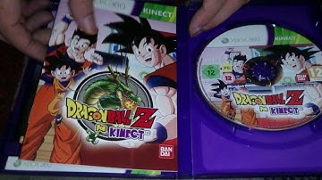 Nostalgamer Unboxing Dragonball Z For Kinect On Microsoft Xbox 360 System