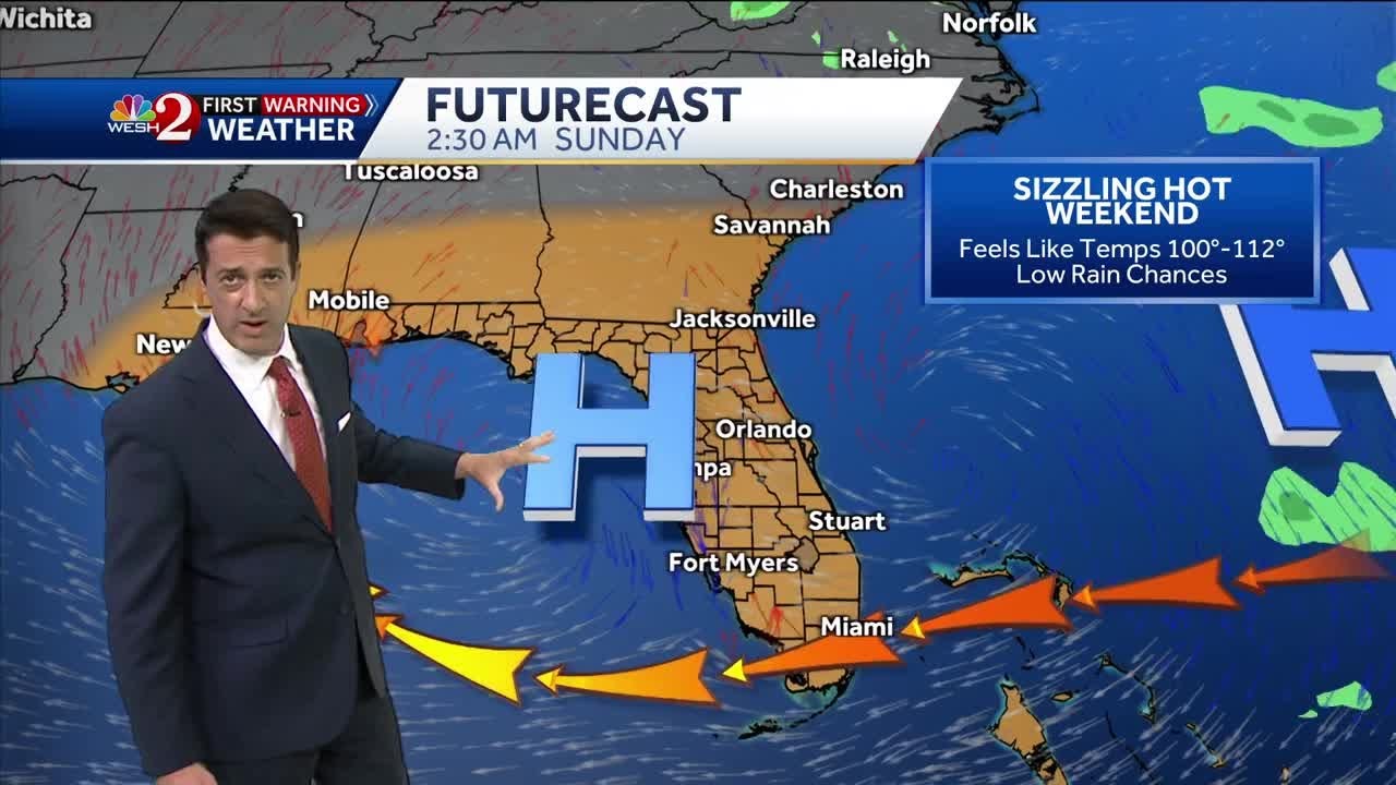 Sizzling Summer heat returns this weekend into next week|July24 - YouTube