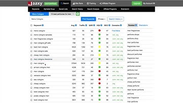 JAAXY - SEO Keyword Analyzer - How To Find A Niche Market