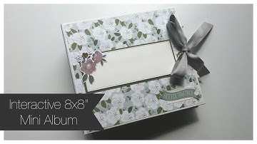 Interactive 8x8 Mini album - Project share - Wedding Album - Simple Stories  Happily ever after