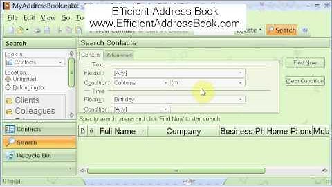 How to Become Well Organized with Portable Efficient Address Book Free?