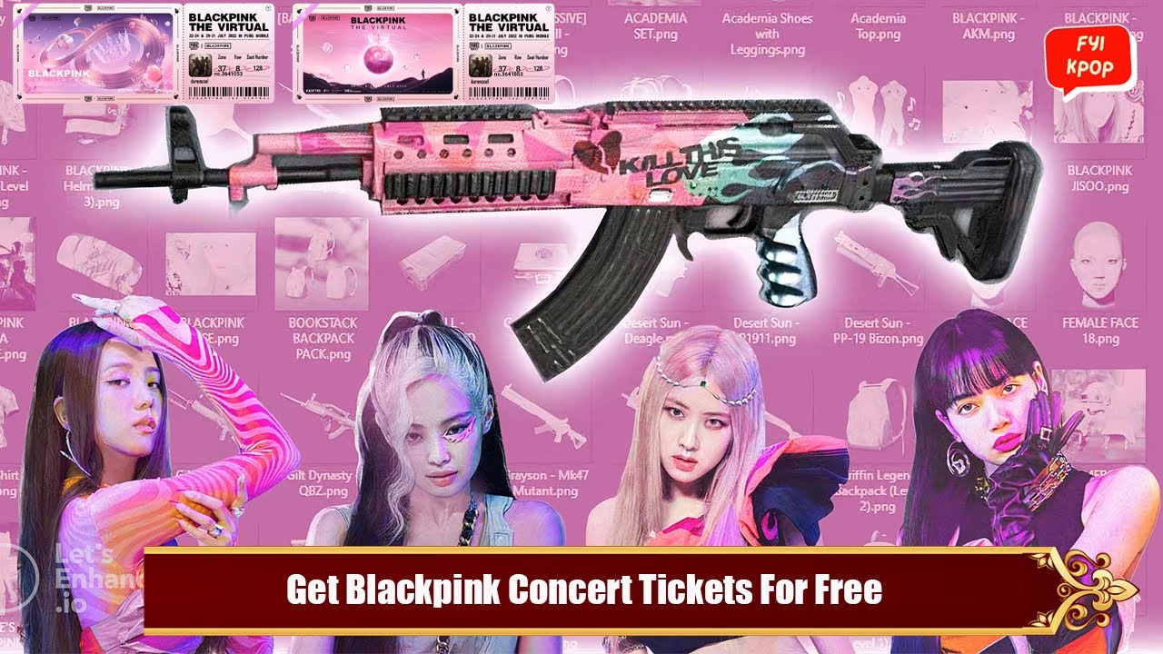 How to Get Blackpink The Virtual Concert Tickets With PUBG Mobile