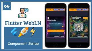 06: Developing Bitcoin Lightning Web App using Flutter Web - Component Setup: Dark Overlay