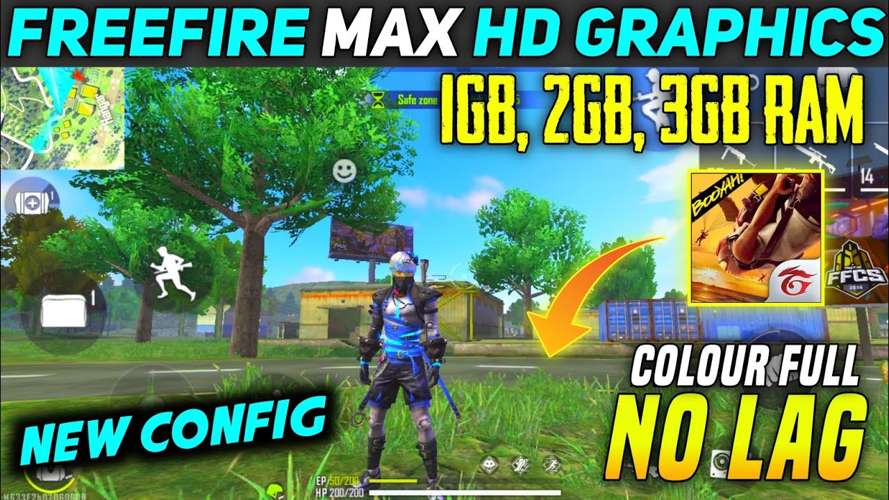 Free Fire HD Graphics Kaise Kare Play Free Fire Smoothly 1GB Ram No