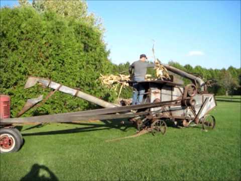 First Run of my 1939 McCormick Deering Corn Husker 