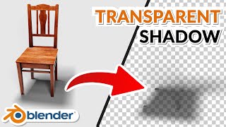 How to Render Only Shadows with Transparency in Blender | Blender 3.4 | Quick Tutorial screenshot 1