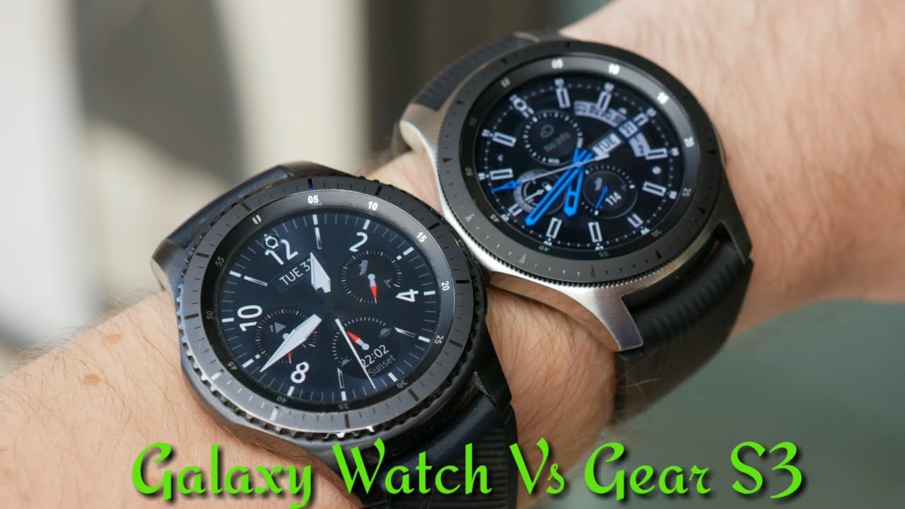 galaxy watch 46mm bt vs s3 frontier