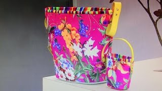 Bolsa Helena em tecido passo a passo - Maria Adna AteliÃª