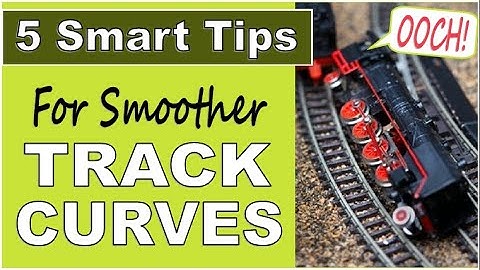 Get Your Train Track Curves Right: HO and N Scale Radius Tips 🔥