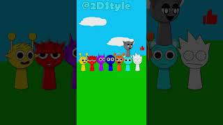 Gray Sings The Colormixing Song Sprunki Rainbow Party