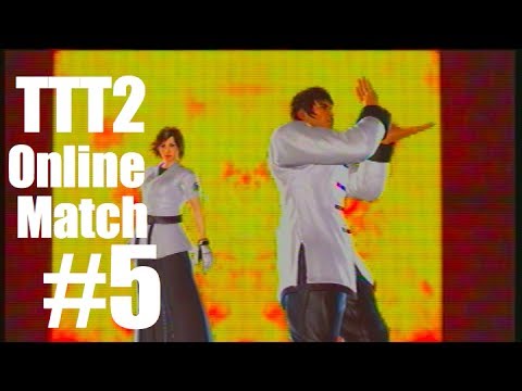 Tekken Tag 2 Online Match #5 Law/Asuka VS King/Armor King