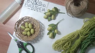 JUTE IDEAS 🌿 DIY jute olives (jute, twine) A new idea for creativity.