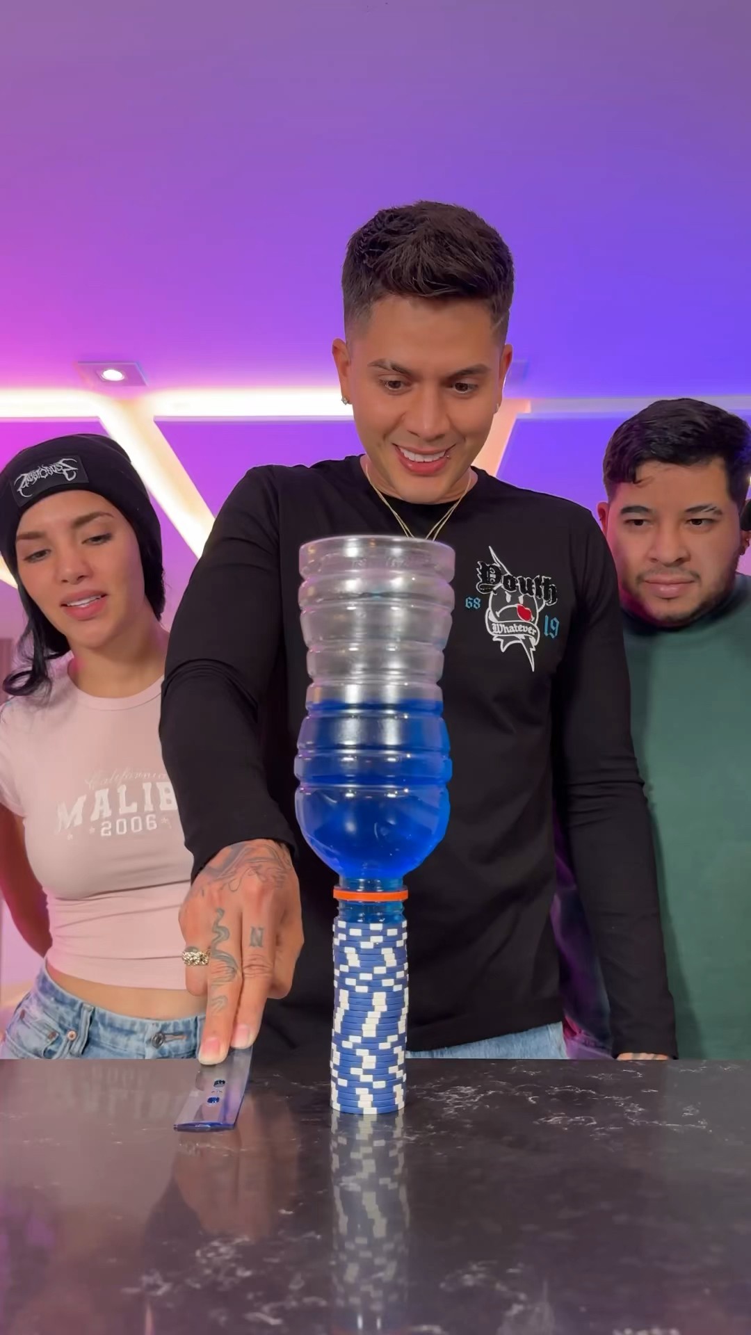 Si se cae la botella perdemos