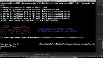 Corda Bootcamp 19 - Running our CorDapp