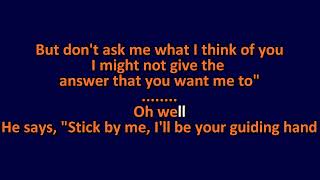 Joe Jackson - Oh Well - Karaoke Instrumental Lyrics - ObsKure