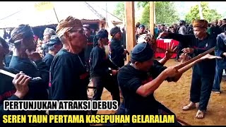 Atraksi Debus Di Seren Taun Pertama Kasepuhan Gelaralam Sukabumi Jawa Barat