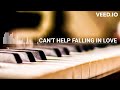 Can't Help Falling in Love (Keyboard Cover and Lyrics) - Elvis
